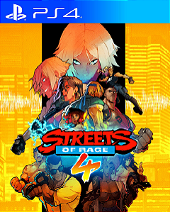 Streets Of Rage 4 PS4 PSN MIDIA DIGITAL