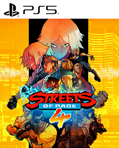 Streets Of Rage 4 PS5 PSN MIDIA DIGITAL