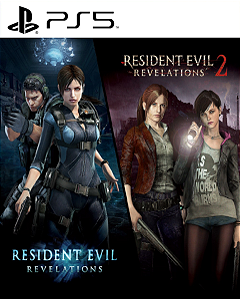 Resident Evil Revelations 1 & 2 PS5 PSN MIDIA DIGITAL