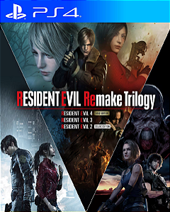 Resident Evil Remake Trilogy PS4 PSN MIDIA DIGITAL