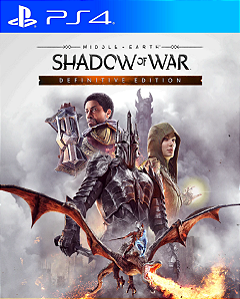 Terra-média: Sombras da Guerra Edição Definitiva PS4 PSN MIDIA DIGITAL