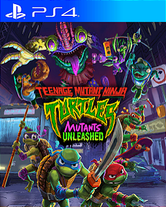 As Tartarugas Ninja: Mutantes à Solta Ps4 Psn Midia Digital