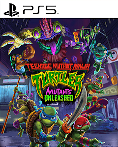 As Tartarugas Ninja: Mutantes à Solta Ps5 Psn Midia Digital