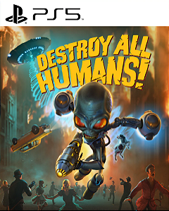Destroy All Humans! Ps5 Psn Midia Digital