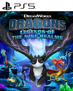 DreamWorks Dragões: Lendas dos Nove Reinos PS5 PSN MIDIA DIGITAL