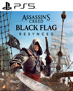 Assassin's Creed Black Flag Resynced PS5 PSN MIDIA DIGITAL
