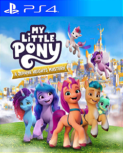 My Little Pony: Mistério em Zephyr Heights PS4 PSN MIDIA DIGITAL