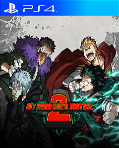 MY HERO ONE'S JUSTICE 2 PS4 PSN MIDIA DIGITAL