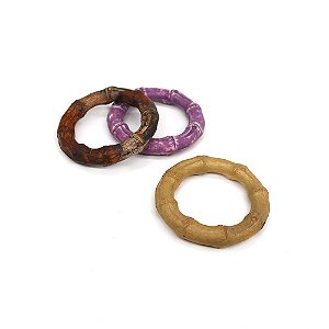 Argola Plástica Bambu 0601-029