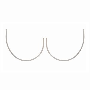 Meia Taça de Poliacetal Para Sutiã Tamanho  P - 6689-050