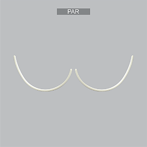 Meia Taça de Poliacetal Para Sutiã  G - 1063-004