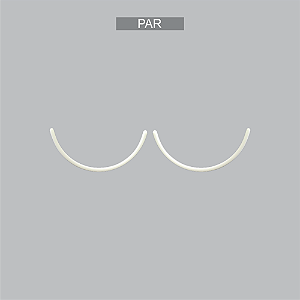 Meia Taça de Poliacetal Para Sutiã PP - 1063-001