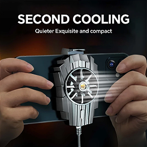 Cooler Para Celular Resfriamento Silencioso Até 5000 Rpm