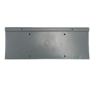 Suporte De Placa Dianteira Caminhão Vw E Ford Cargo (Cinza Escuro)