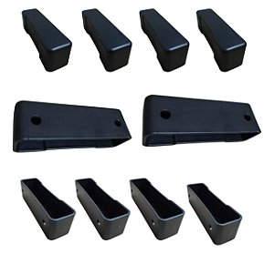 Kit Tampa Reta Perfil Protetor Ciclista Mod.Facchini (10PÇS)