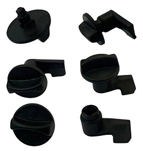 Jogo Botão Com Trava Porta Objeto Vw Worker Delivery (3PÇS)