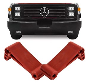 Par Puxador Maçaneta Interna Da Porta Mercedes 1113 Até 1989 3817660043