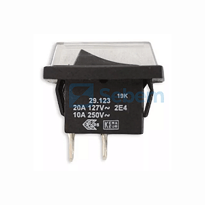 Interruptor Tecla Unipolar 29213 Masseira Gastromaq