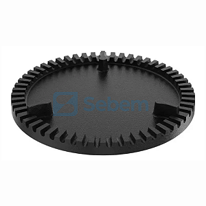 Espalha Chama Menor Duplo 85mm para Fogão FG30 Gastromaq GPaniz