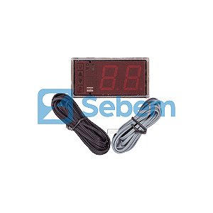 Display Vermelho do Controlador TLB30S - Cervejeiros