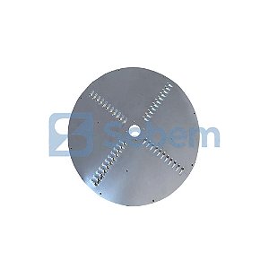 Chapa Disco Desfiador 5mm Processador de Alimento MPAM Metvisa