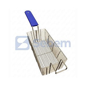 Cesto Peneira Aramado para Fritador Fritadeira Elétrica 24x11x11 Sebem