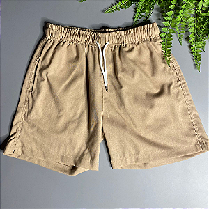 Bermuda Masculina de Linho Bege