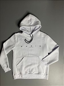 Moleton Canguru Paris Branco