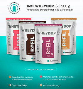 REFIL WHEY DOP ISO - ELEMENTO PURO