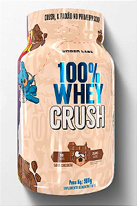 100% Whey Crush Concentrada 900G  - UnderLabs