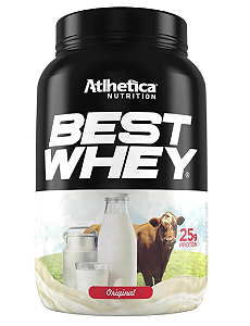 Best Whey Protein - Athletica Nutrition  900g - Diversos Sabores