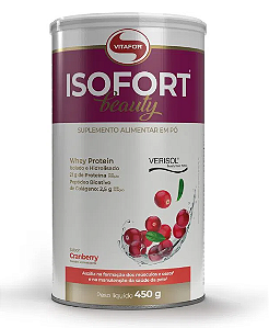 Isofort Beauty - 450g - Vitafor - Diversos Sabores