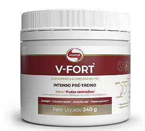 V-Fort - 240g  Vitafor - Frutas Vermelhas