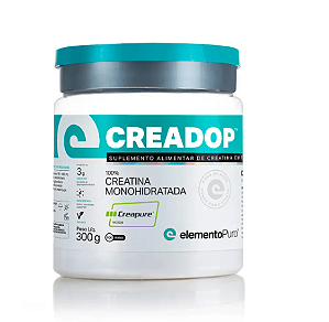 Creatina -  Creadop Creapure - 300G - Elemento Puro