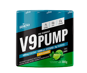 V9-PUMP PRE WORKOUT - PRÉ TREINO 300G
