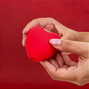 Love | Estimulador Clitoriano em Coração | Recarregável