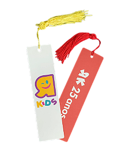 MARCADOR COM TASSEL  KIDS - NOVA LOGO