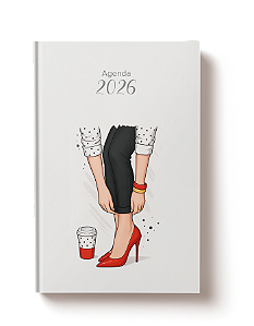 AGENDA FEMININA  2026 - BRANCA