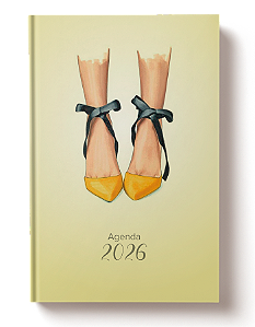 AGENDA FEMININA 2026 - AMARELA