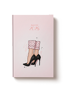 AGENDA FEMININA 2026 - ROSA