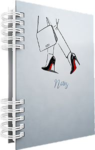 CADERNO DE ANOTACOES 2026 - ESPIRAL AZUL