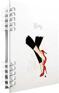 CADERNO DE ANOTACOES 2026 - ESPIRAL BRANCA