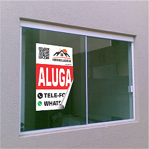 10 Unidades Adesivo Imobiliária