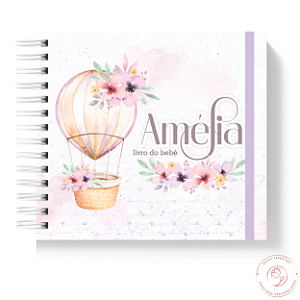 Livro do Bebê - Balão Menina