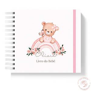 Livro do Bebê - Ursinha Arco Íris