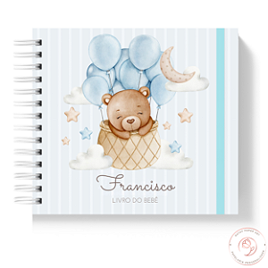 Livro do Bebê - Ursinho Balões