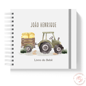 Livro do Bebê - Trator