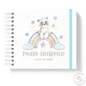 Livro do Bebê - Panda Arco Íris