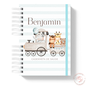 Caderneta de Saúde - Safari Azul
