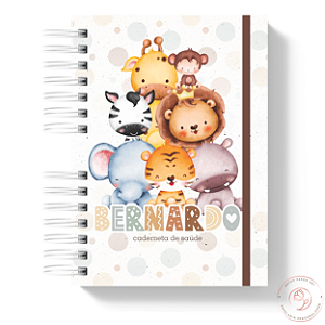 Caderneta de Saúde - Safari Marrom